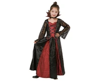 Role play-set for kids Gothic Vampiress (skirt, top, collar), size 120/130 cm